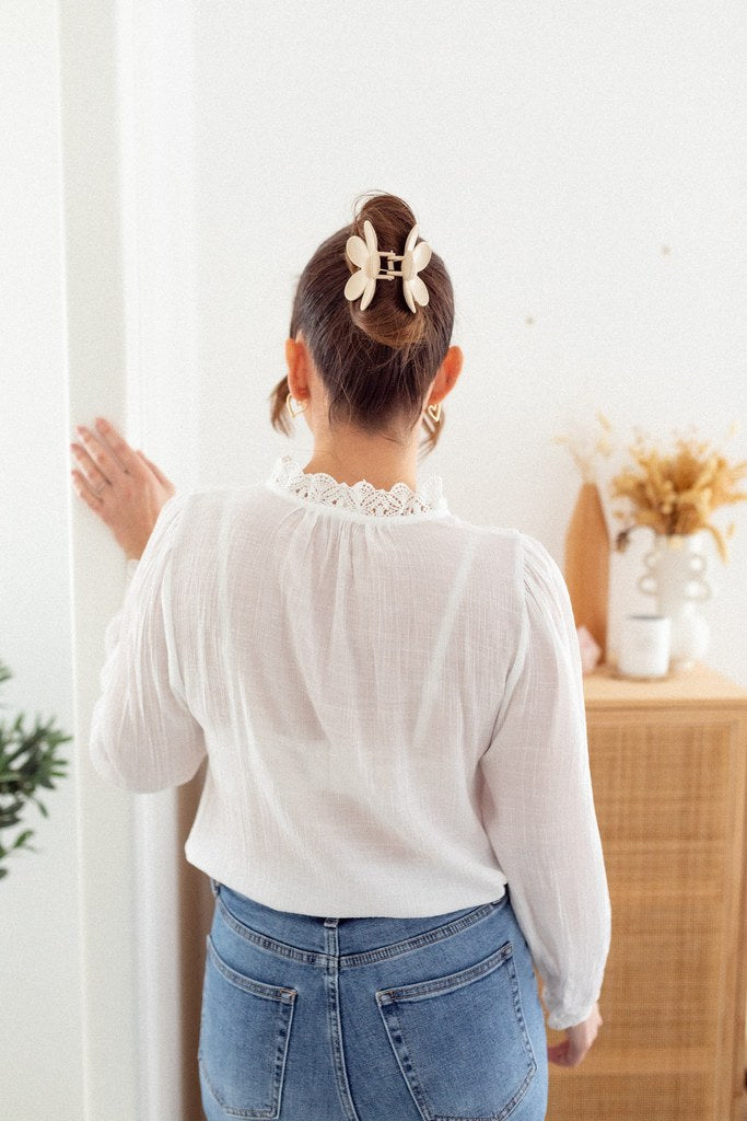 Blouse Garance blanche