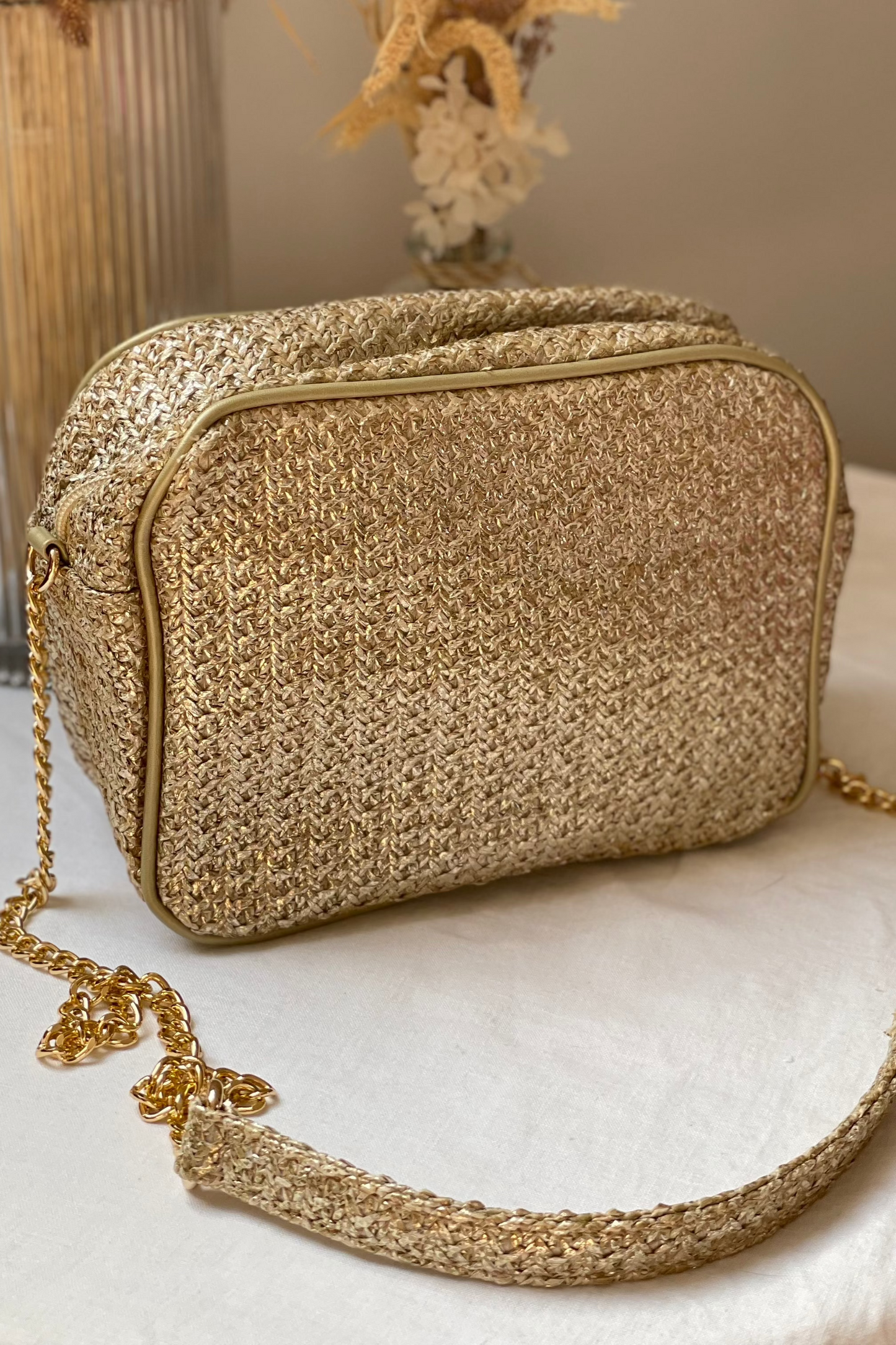 Sac Mahault doré