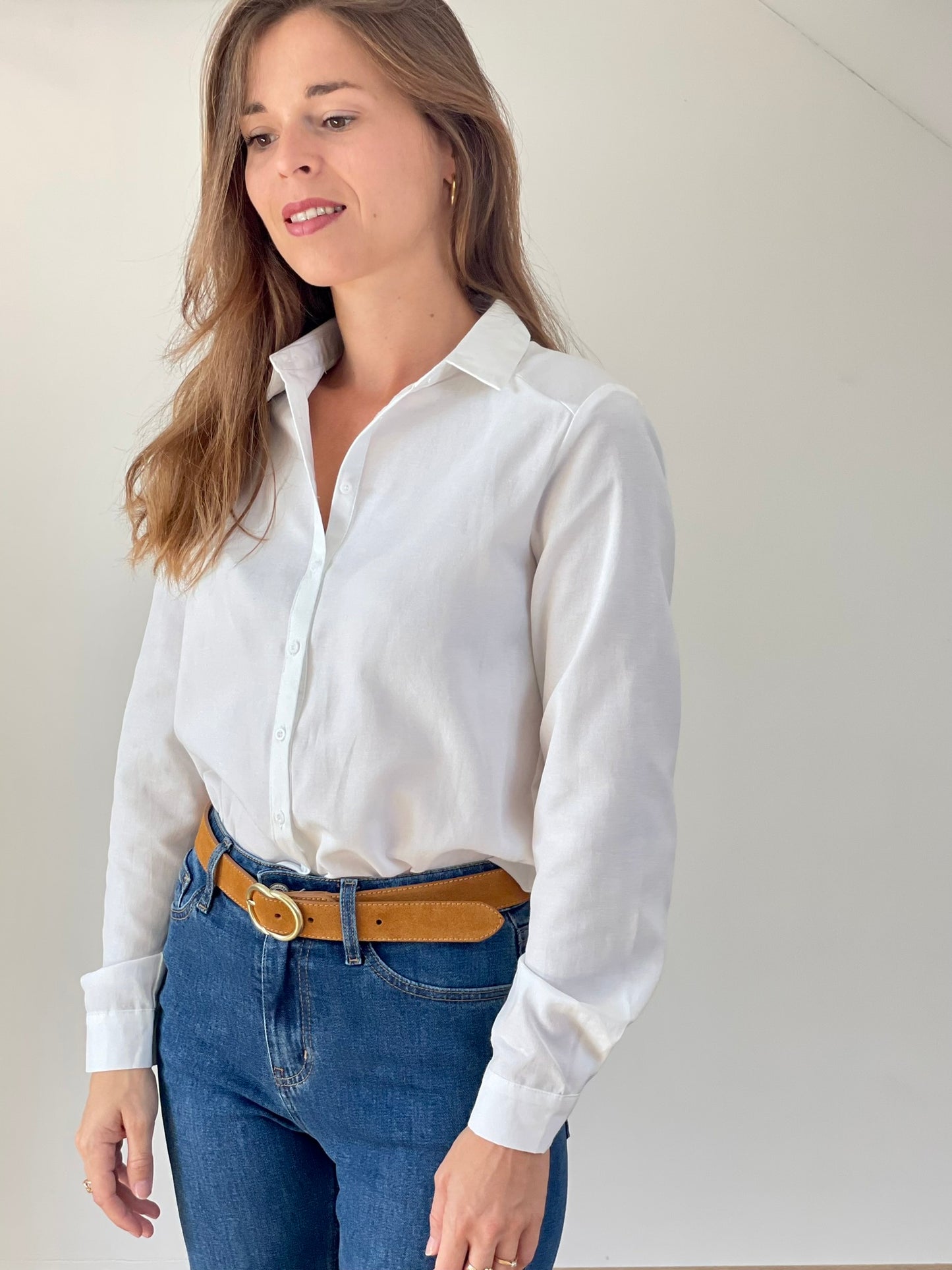 Chemise Léa blanche
