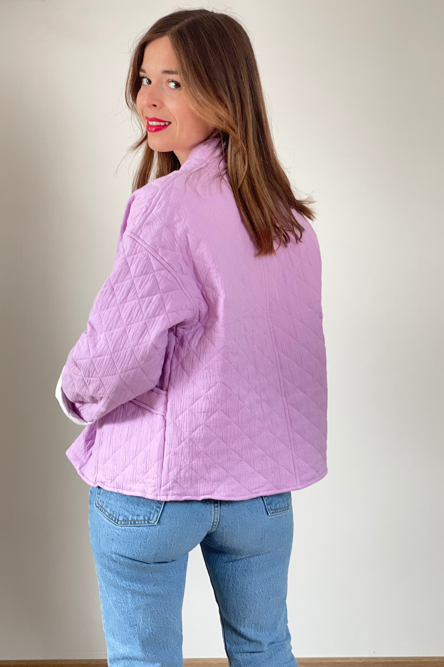 Veste Charline lilas