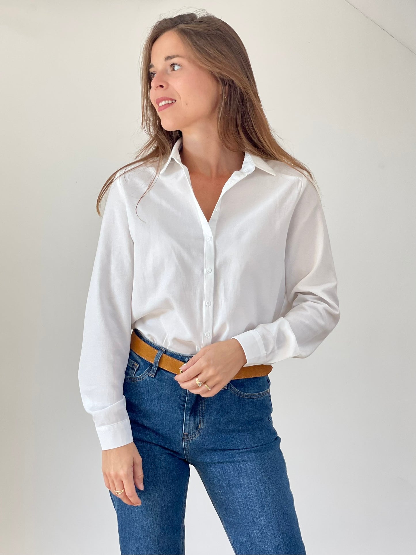 Chemise Léa blanche