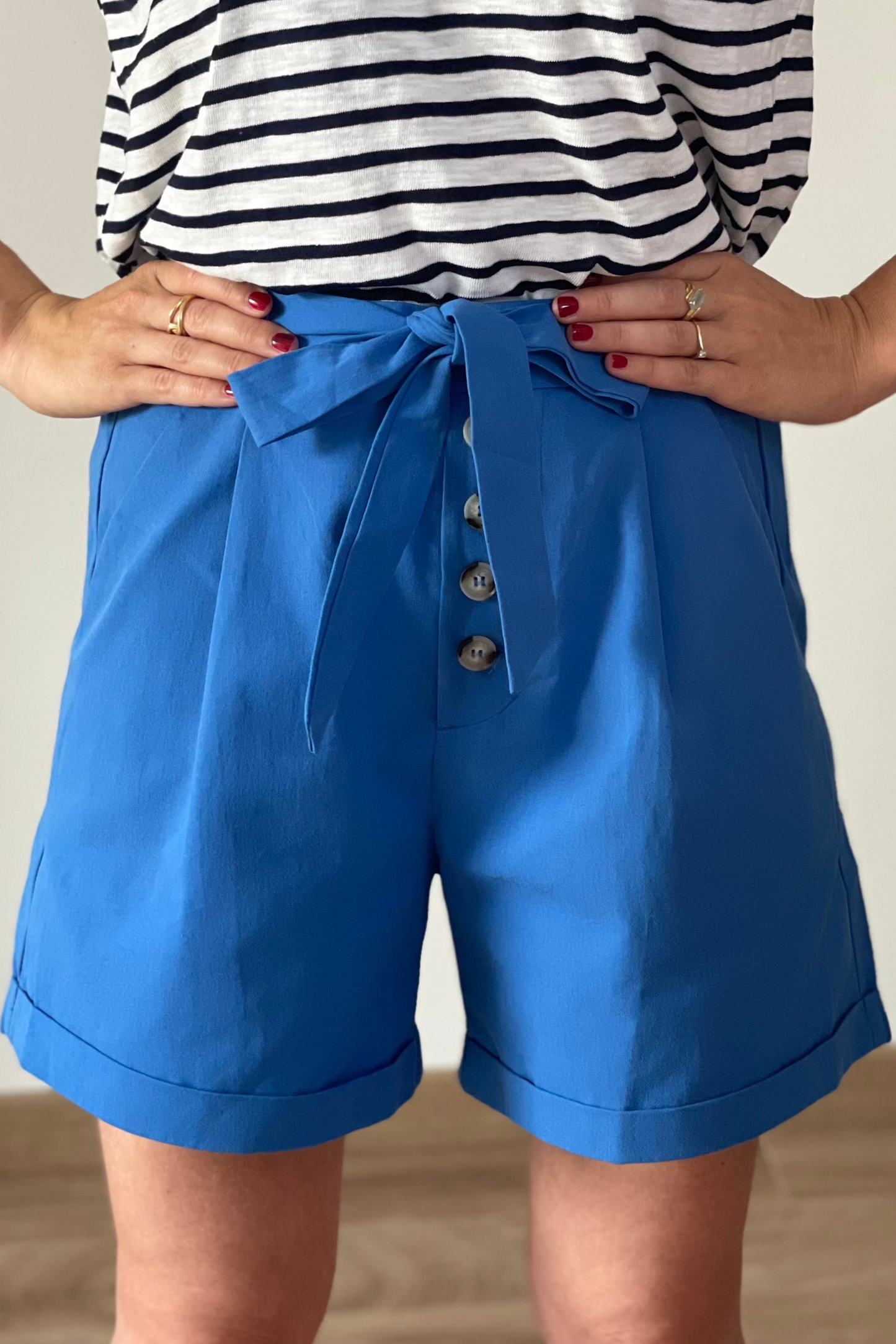 Short Simon bleu