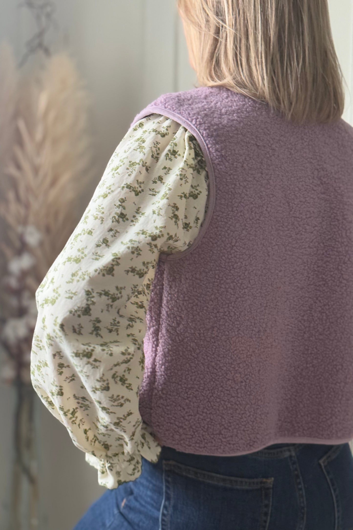 Gilet Corentin lilas