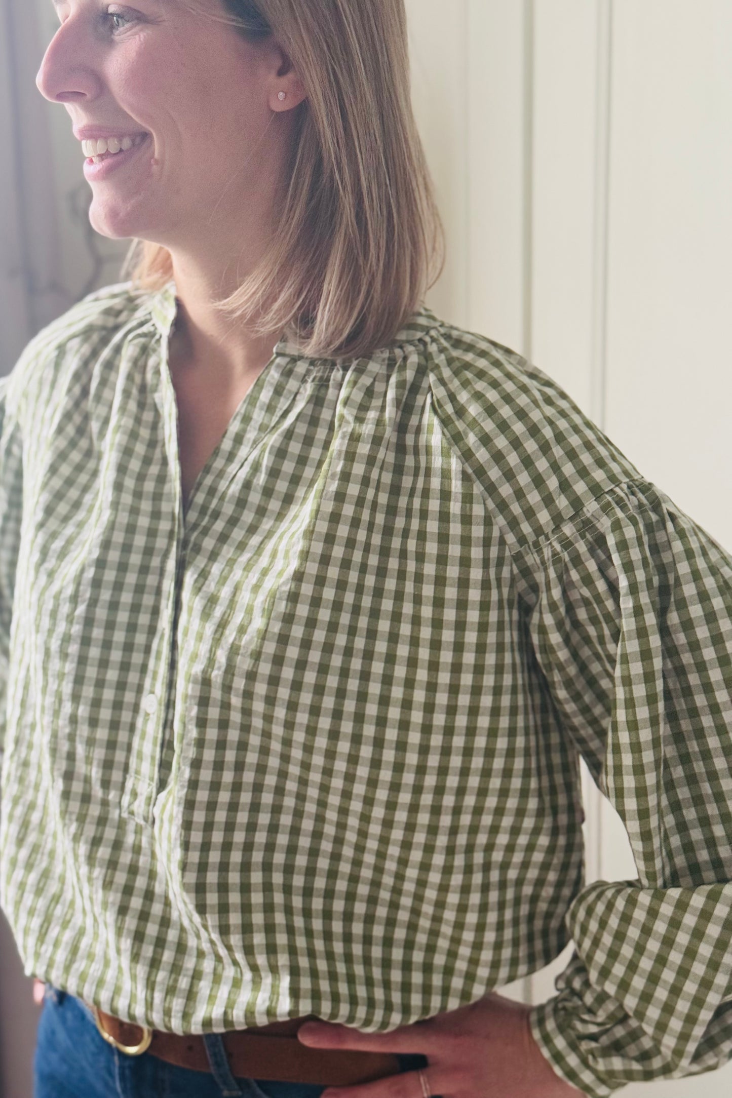 Blouse Alma kaki