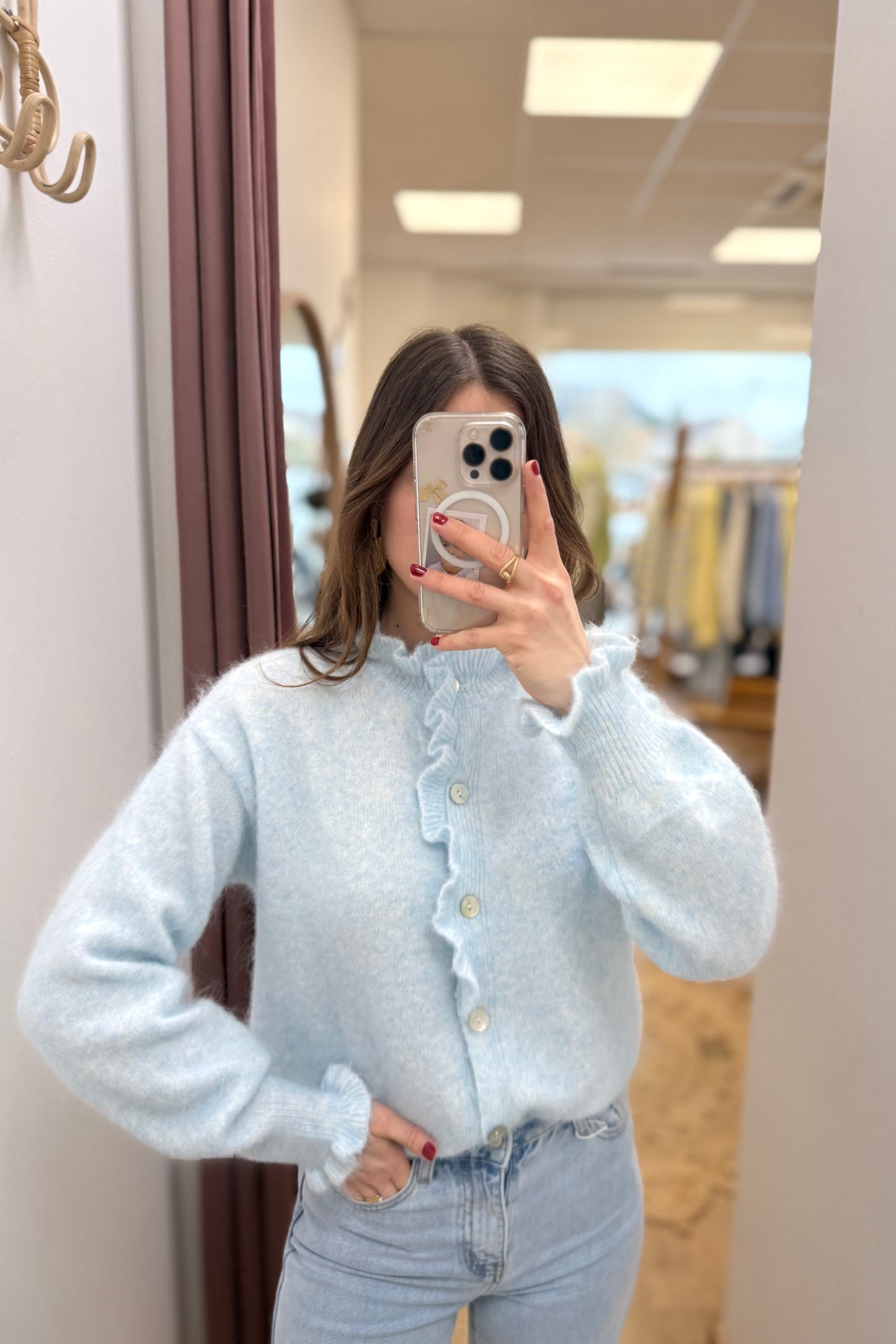 Gilet Milann bleu ciel