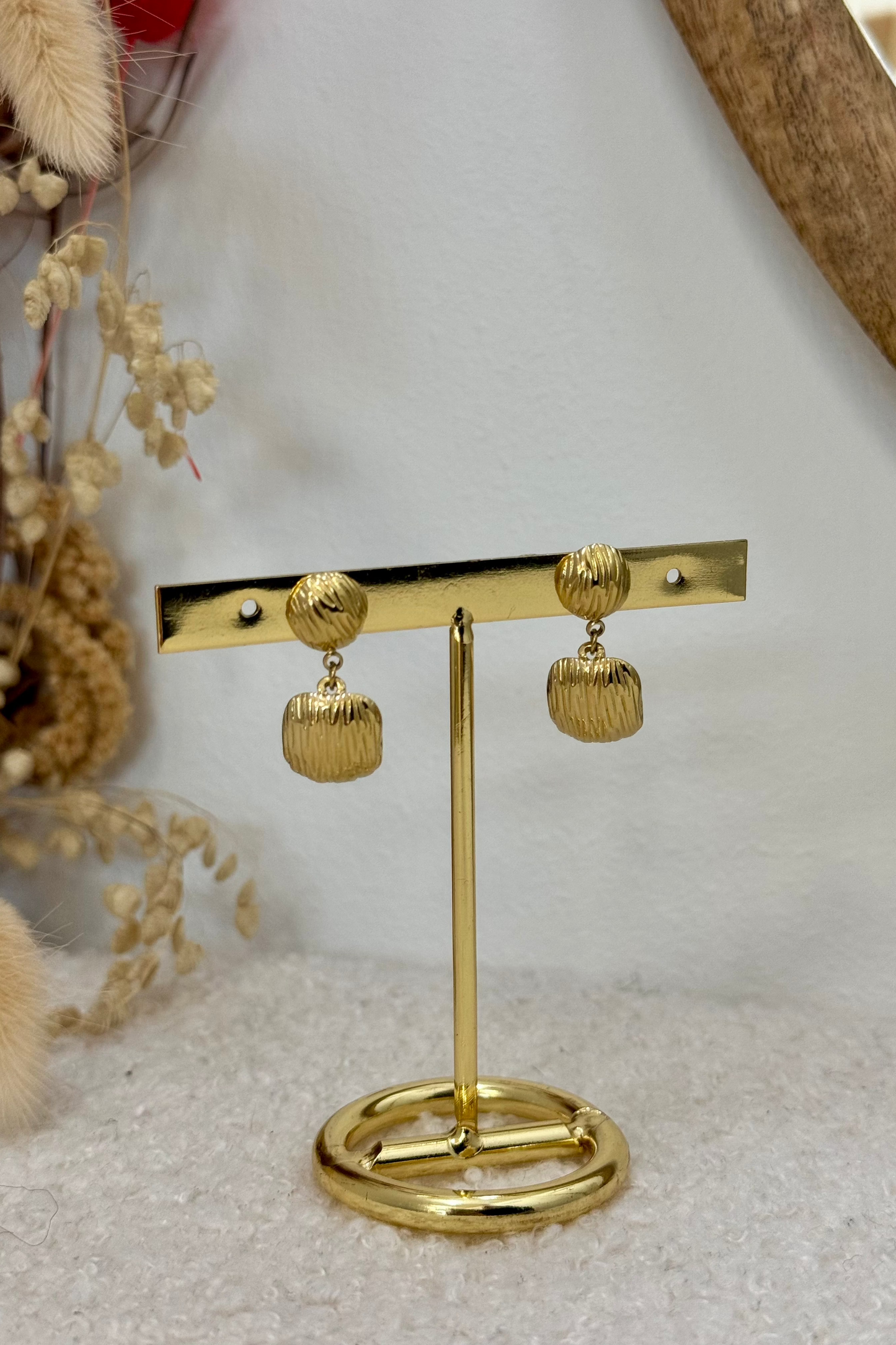 BO rond et carré striés