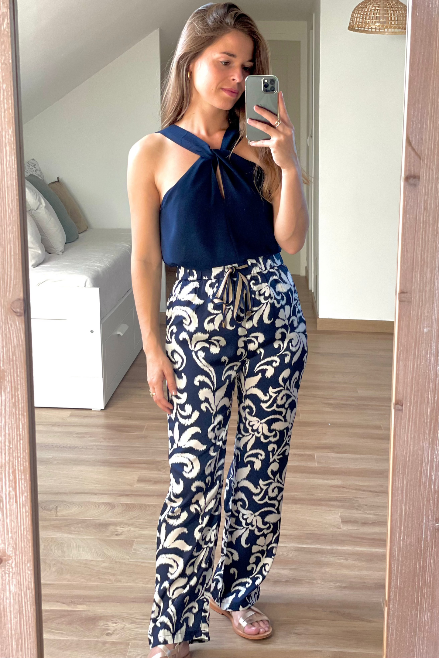 Top Maxime bleu marine