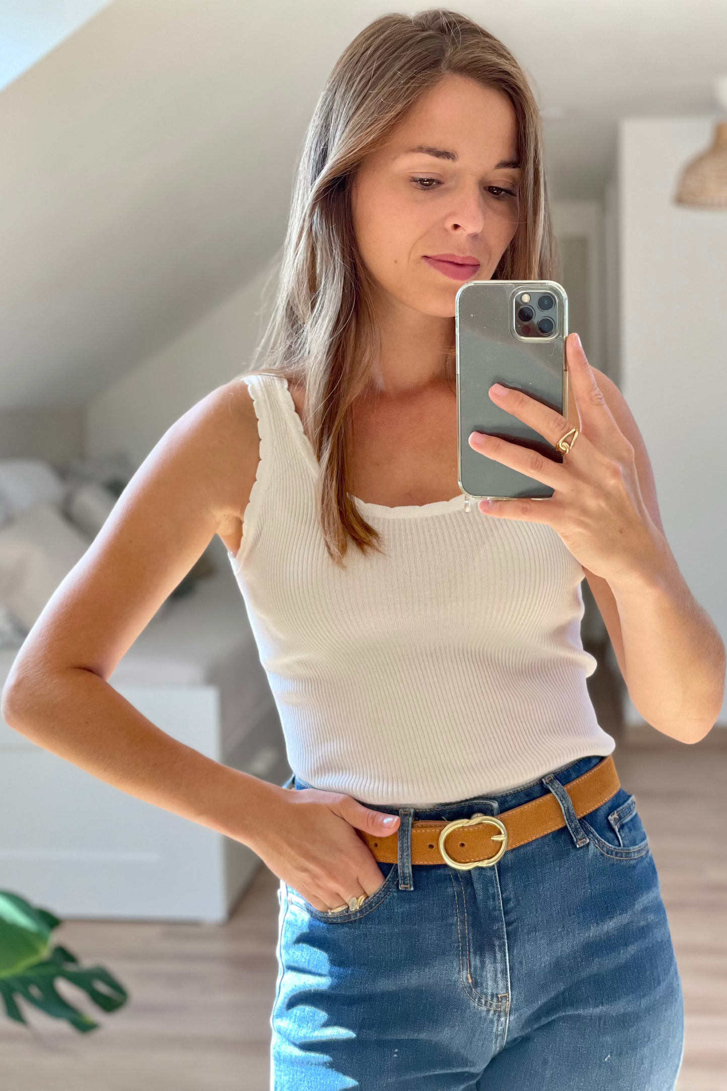 Débardeur Dennis blanc