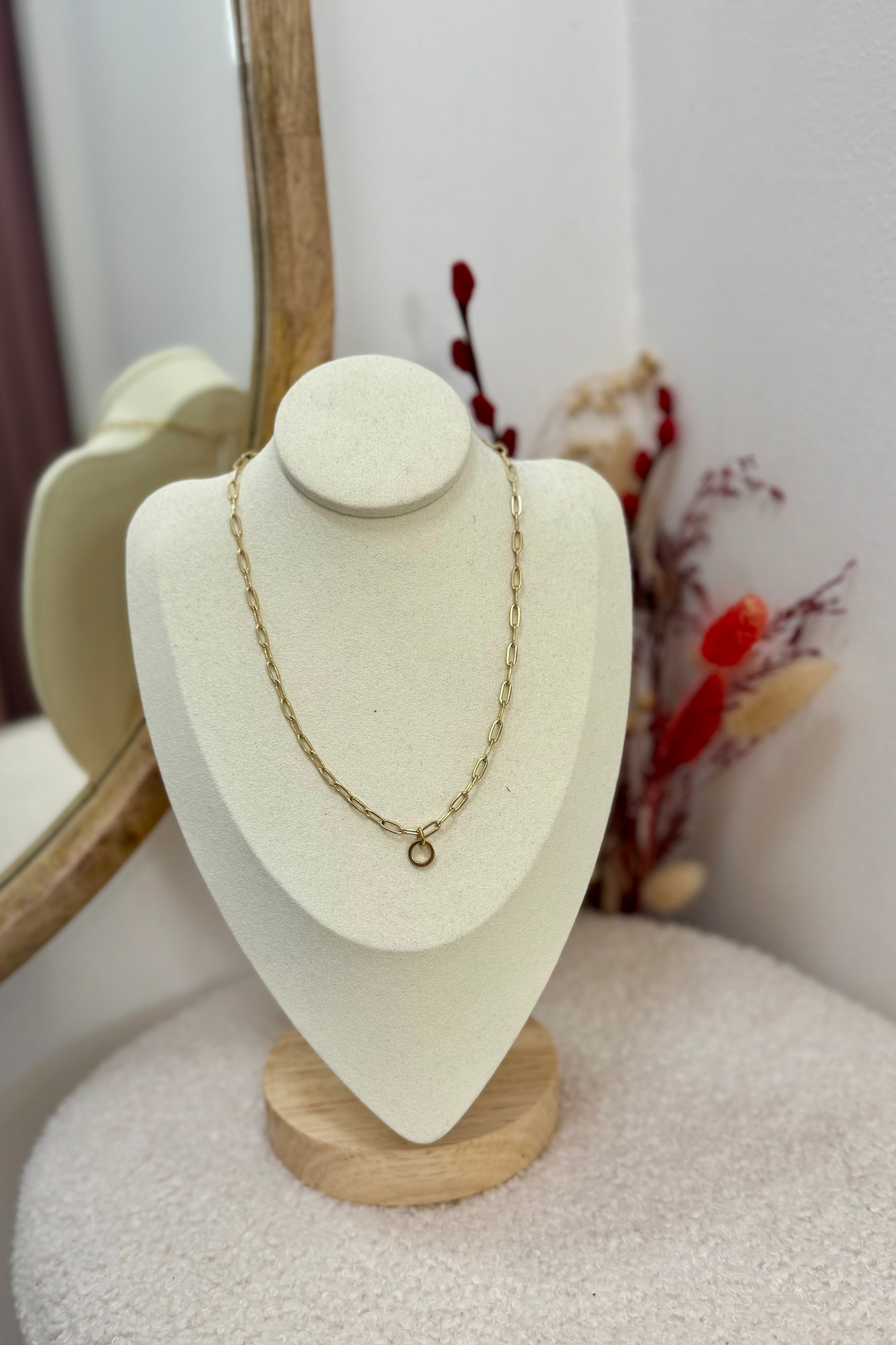 Collier long pour pendentif