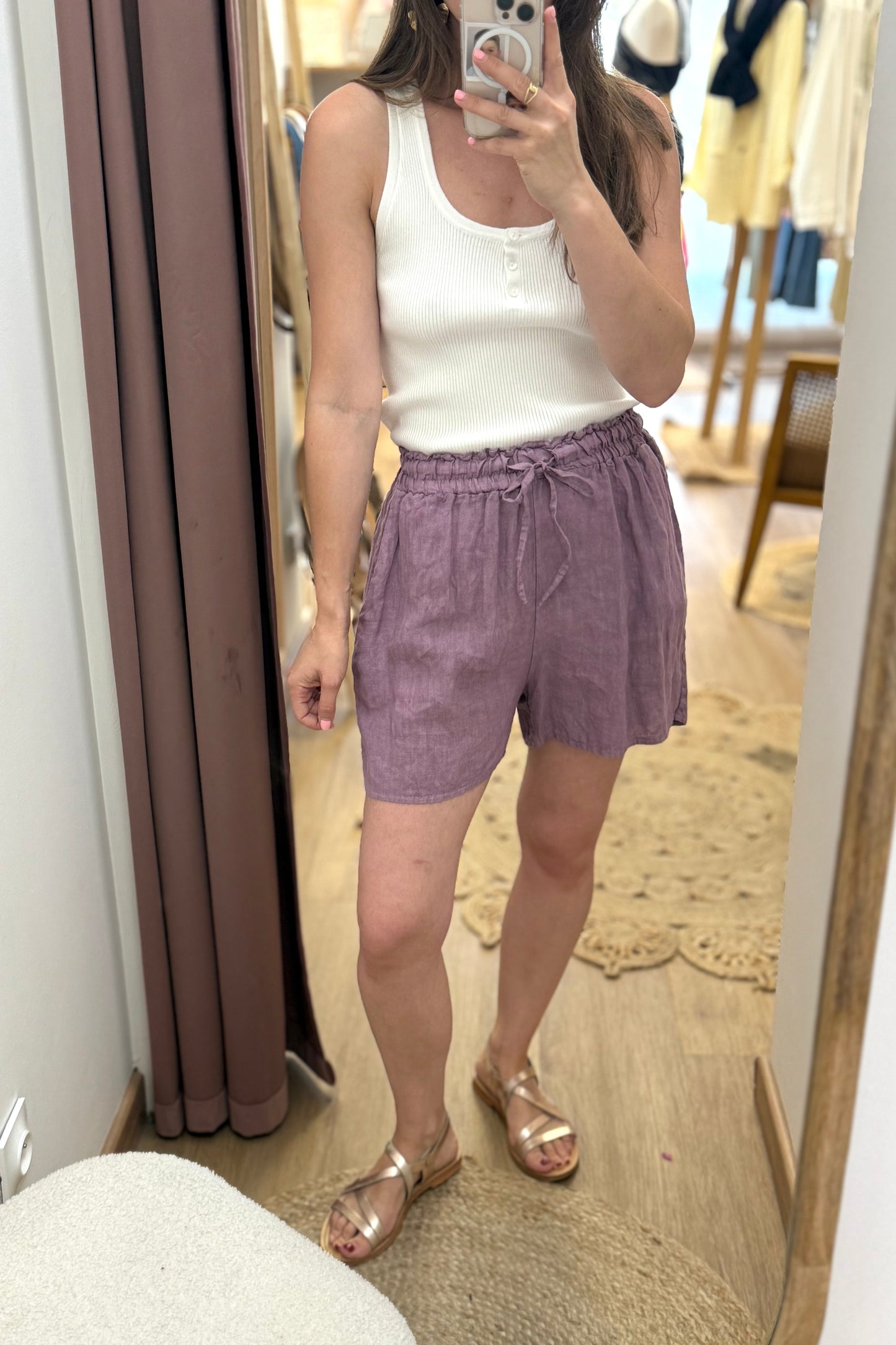 Short Lucas violet