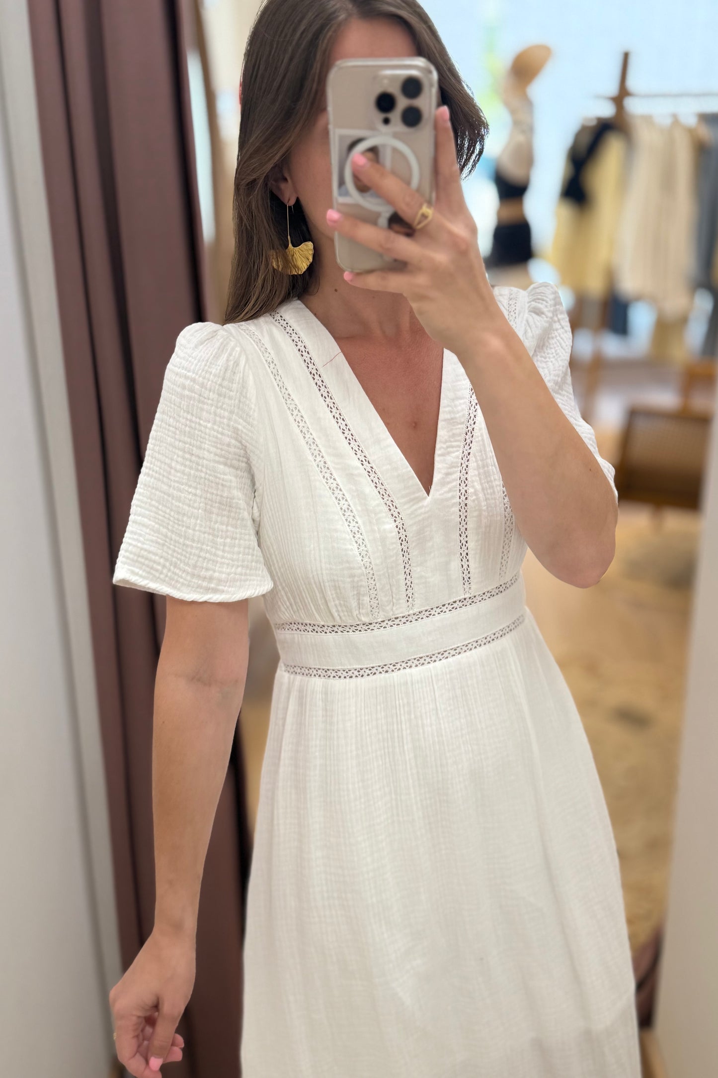 Robe Alice blanche