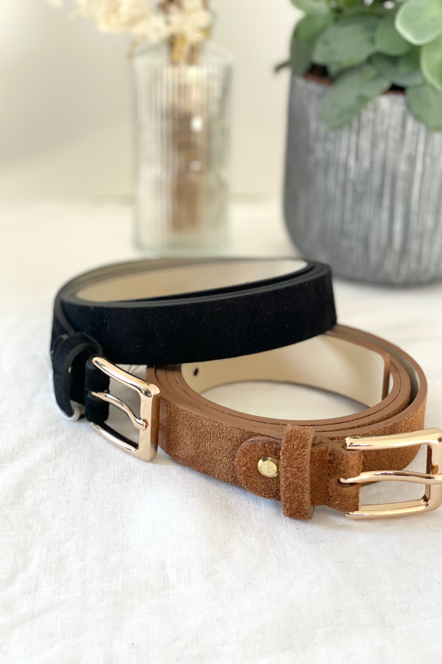 Ceinture fine noire