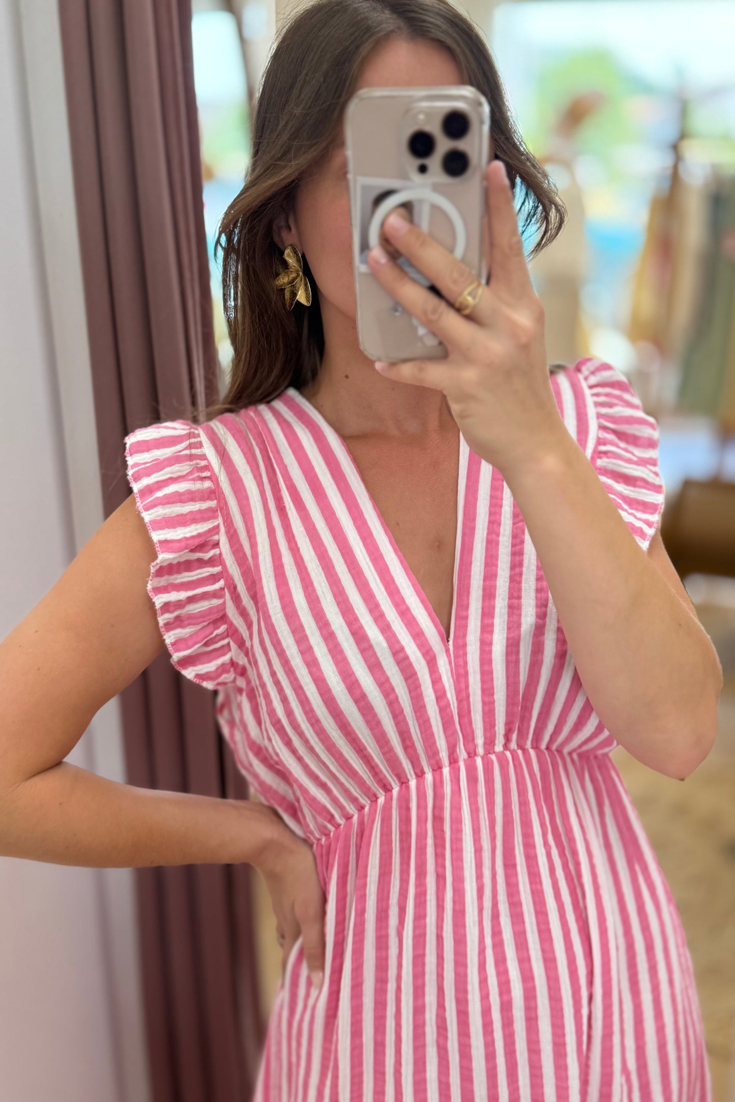 Robe Lila rose