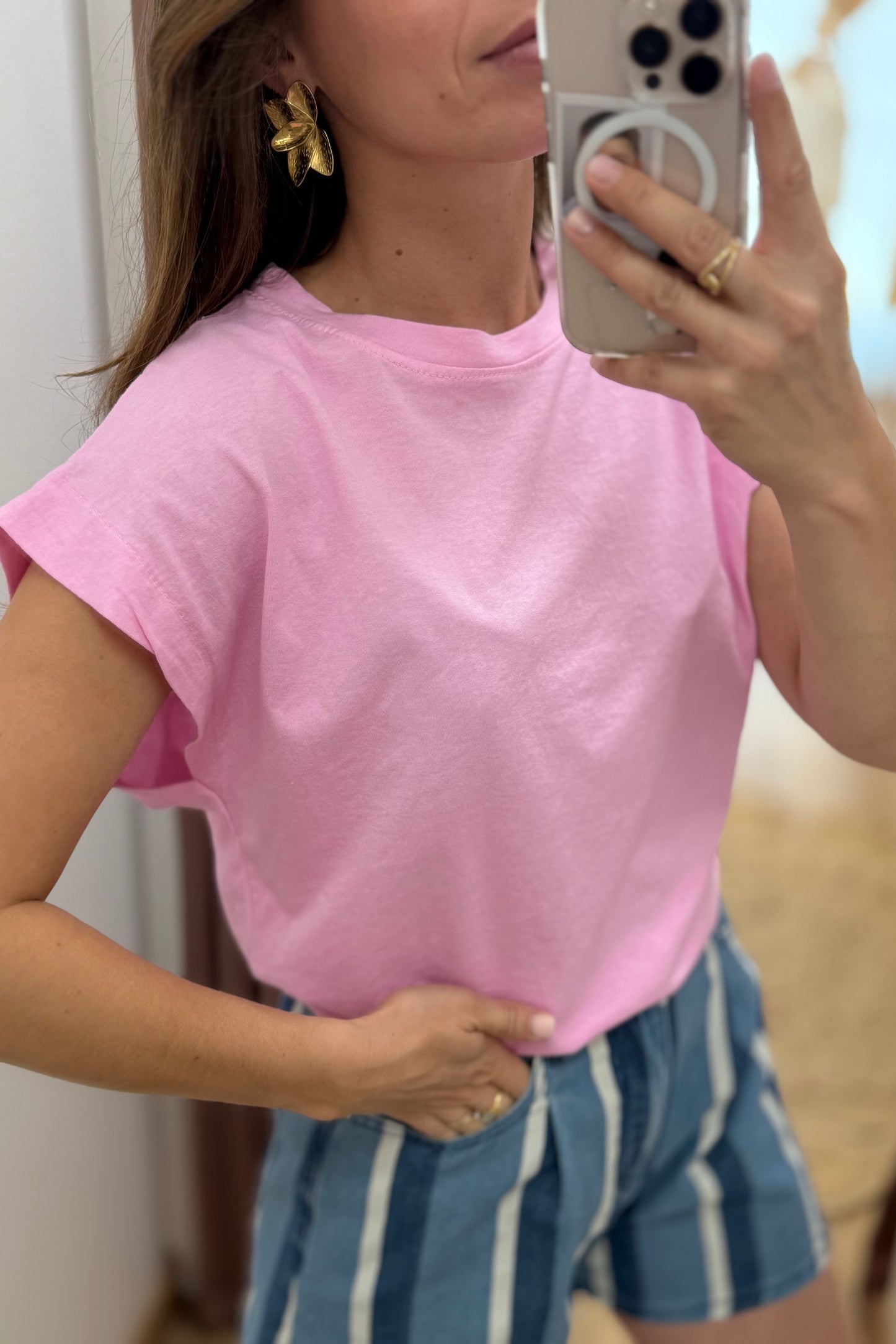 T-shirt Tilio rose