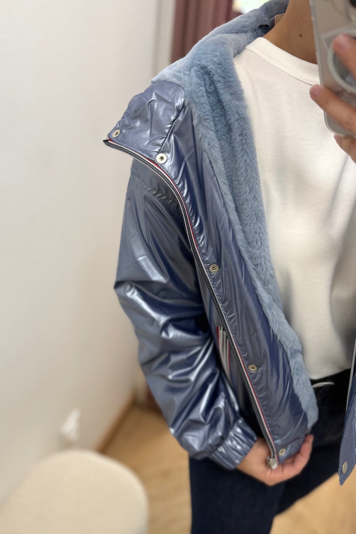 Veste Judith bleu ciel