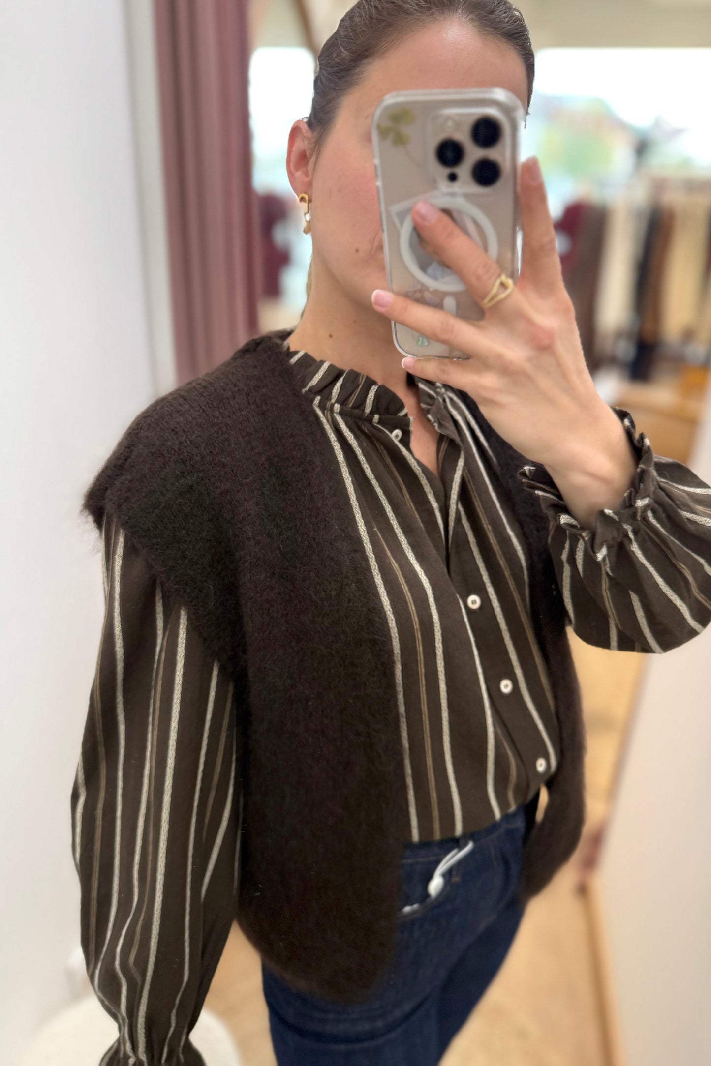 Gilet Horace choco