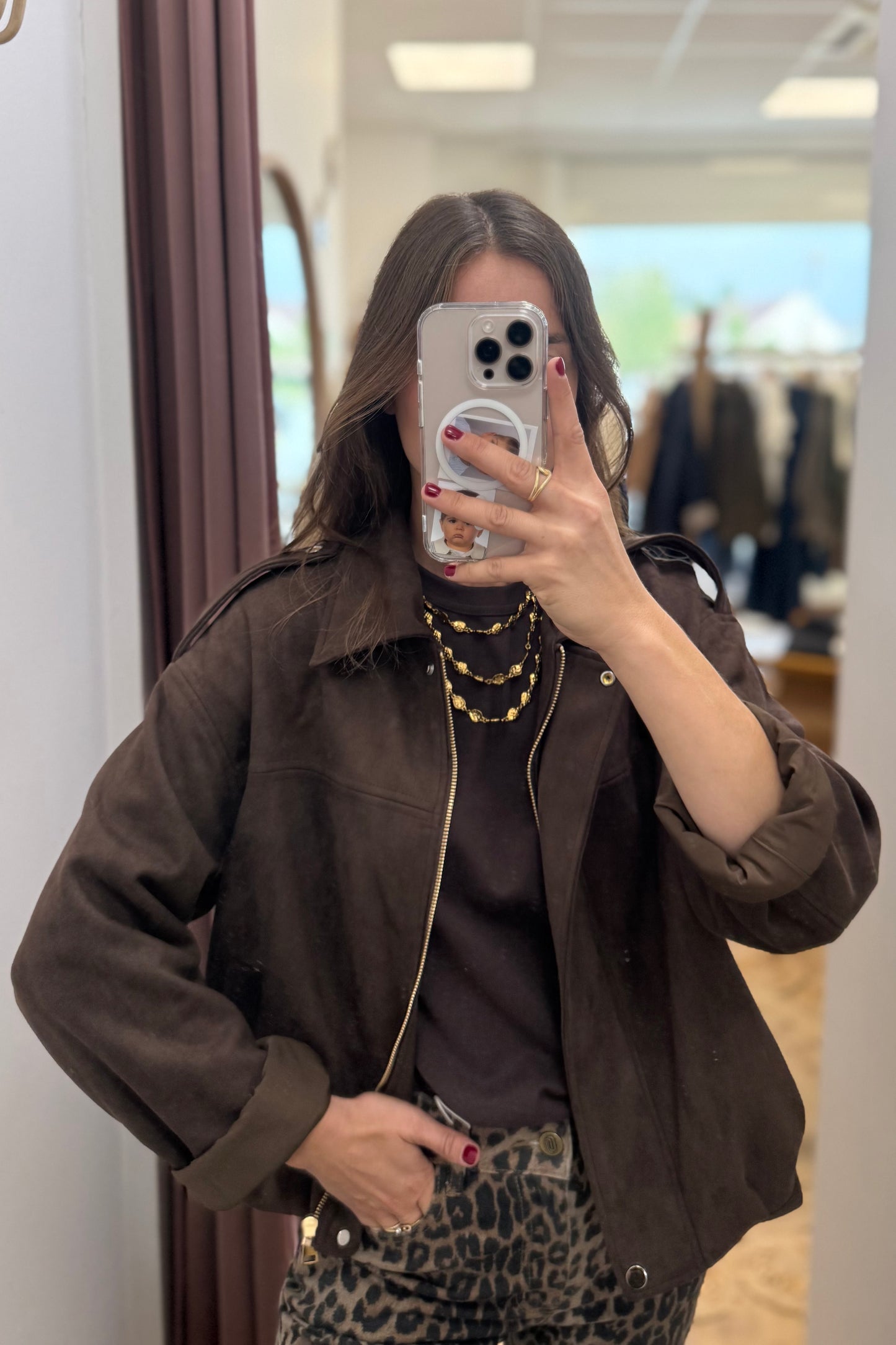 Veste Lisa marron