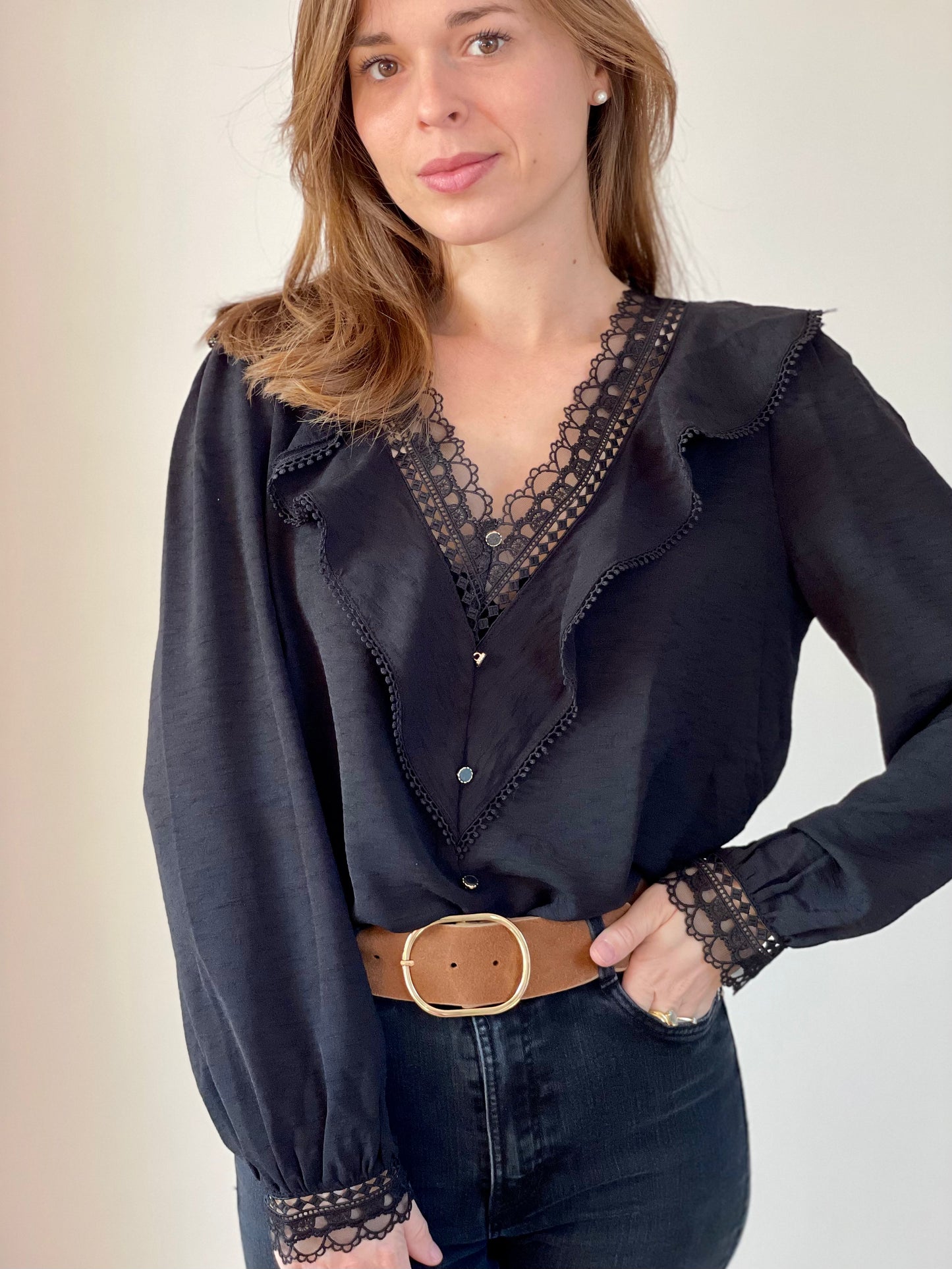 Blouse Maëlle noire