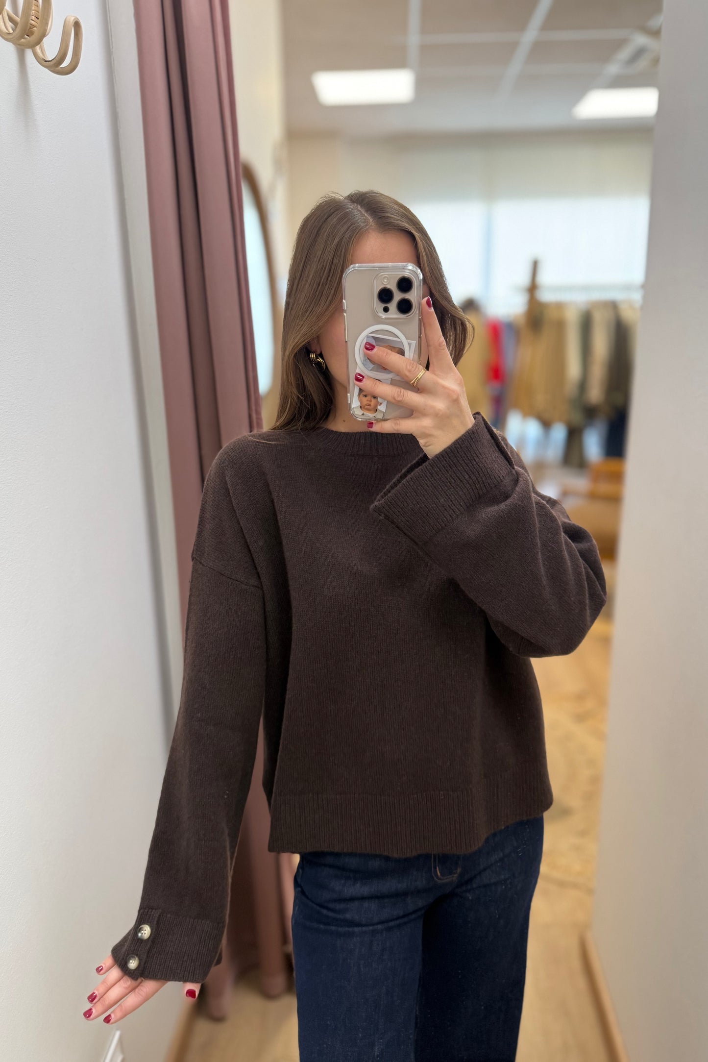 Pull Alban chocolat