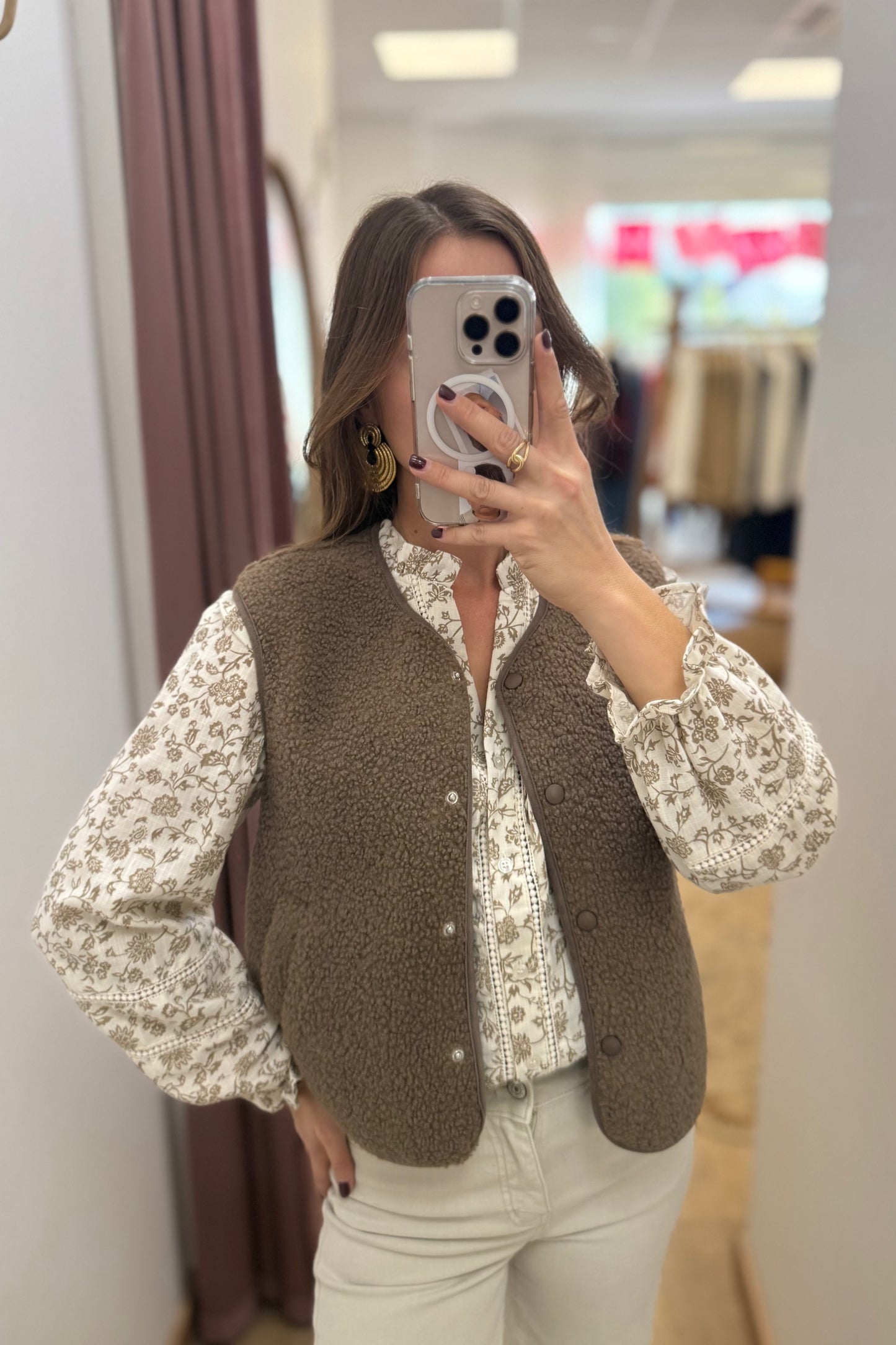 Gilet Corentin choco clair
