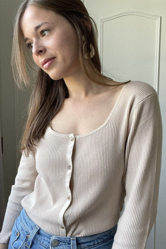 Pull Raphaël beige