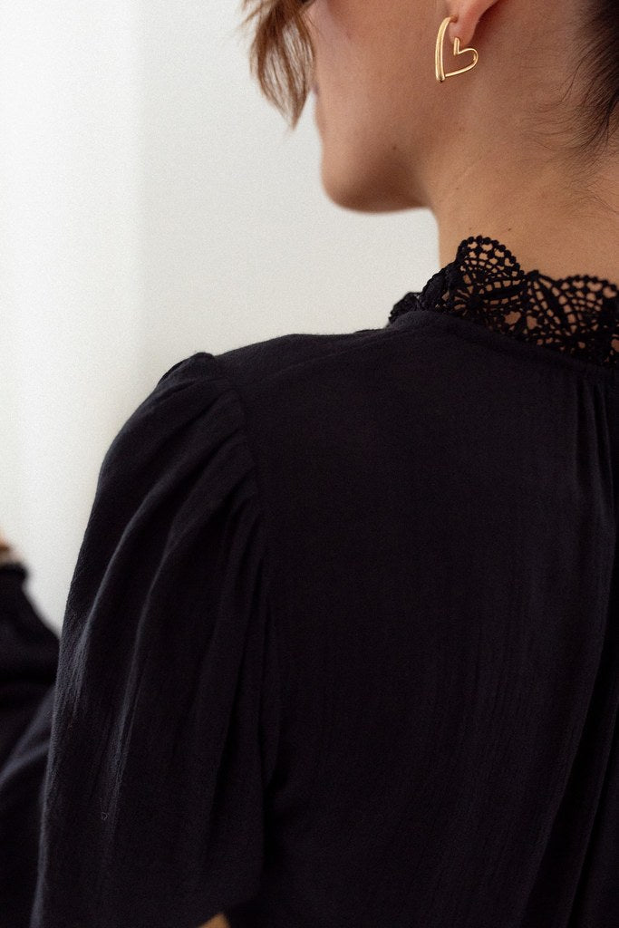 Blouse Garance noire