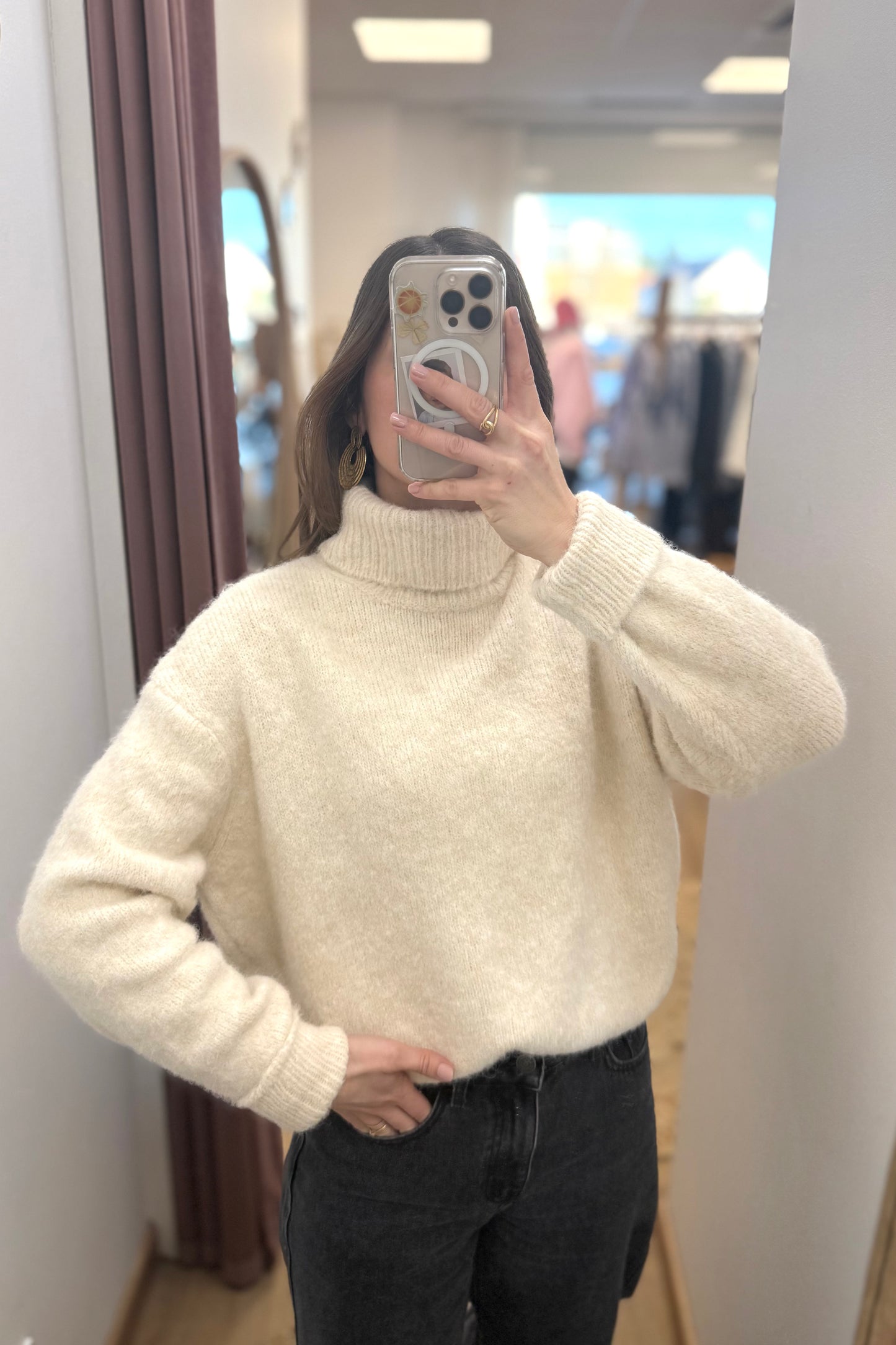 Pull Quentin beige