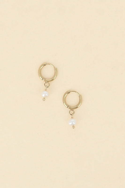 Boucles d'oreilles perles