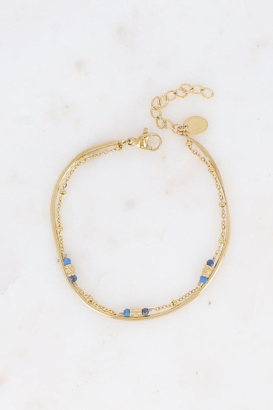 Bracelet double lapis