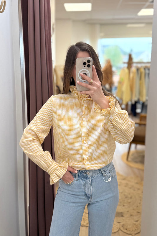 Chemise Alyssa jaune