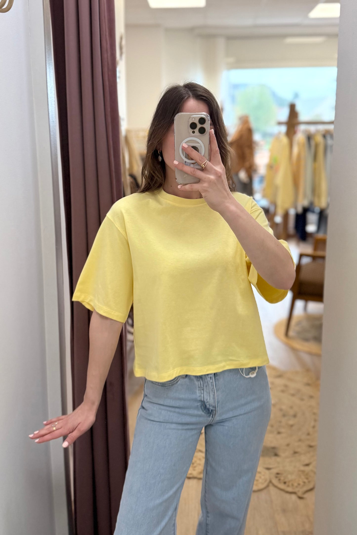 T-shirt Sohan jaune