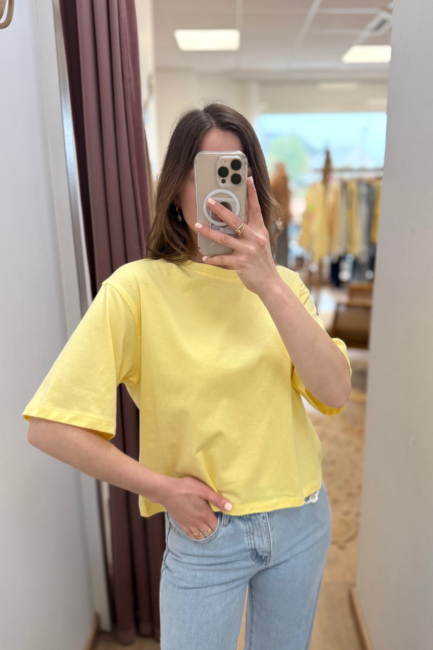 T-shirt Sohan jaune