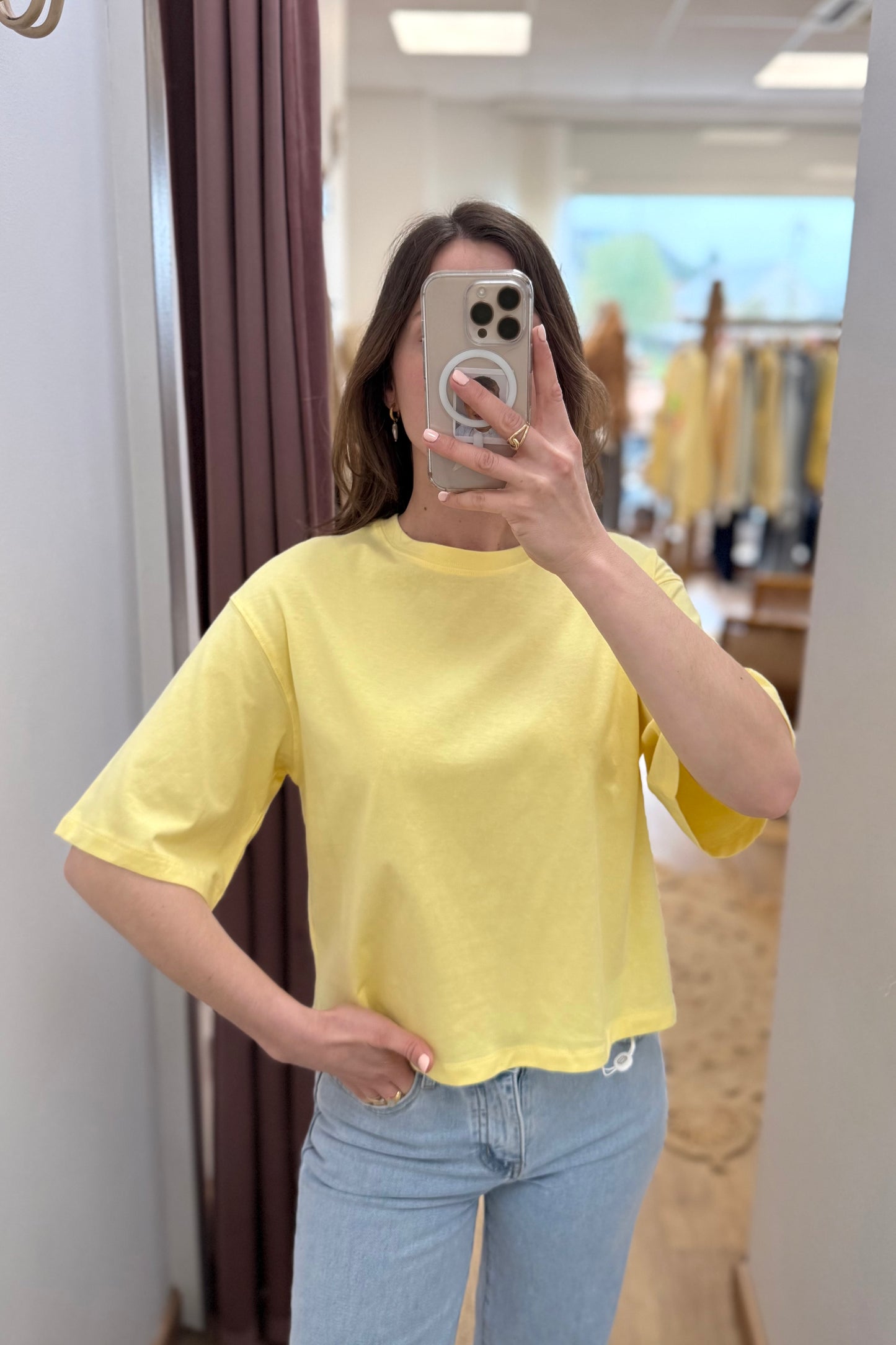 T-shirt Sohan jaune