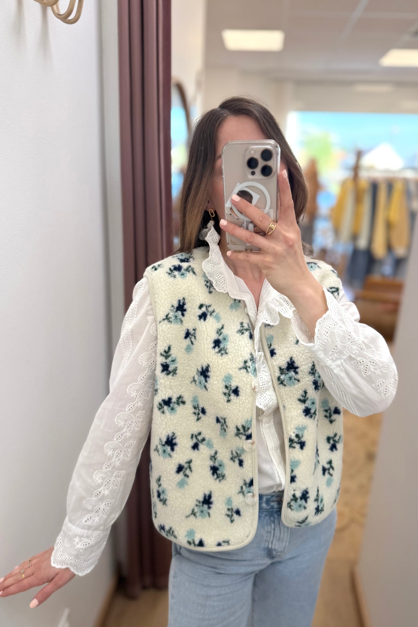 Gilet Marceau bleu