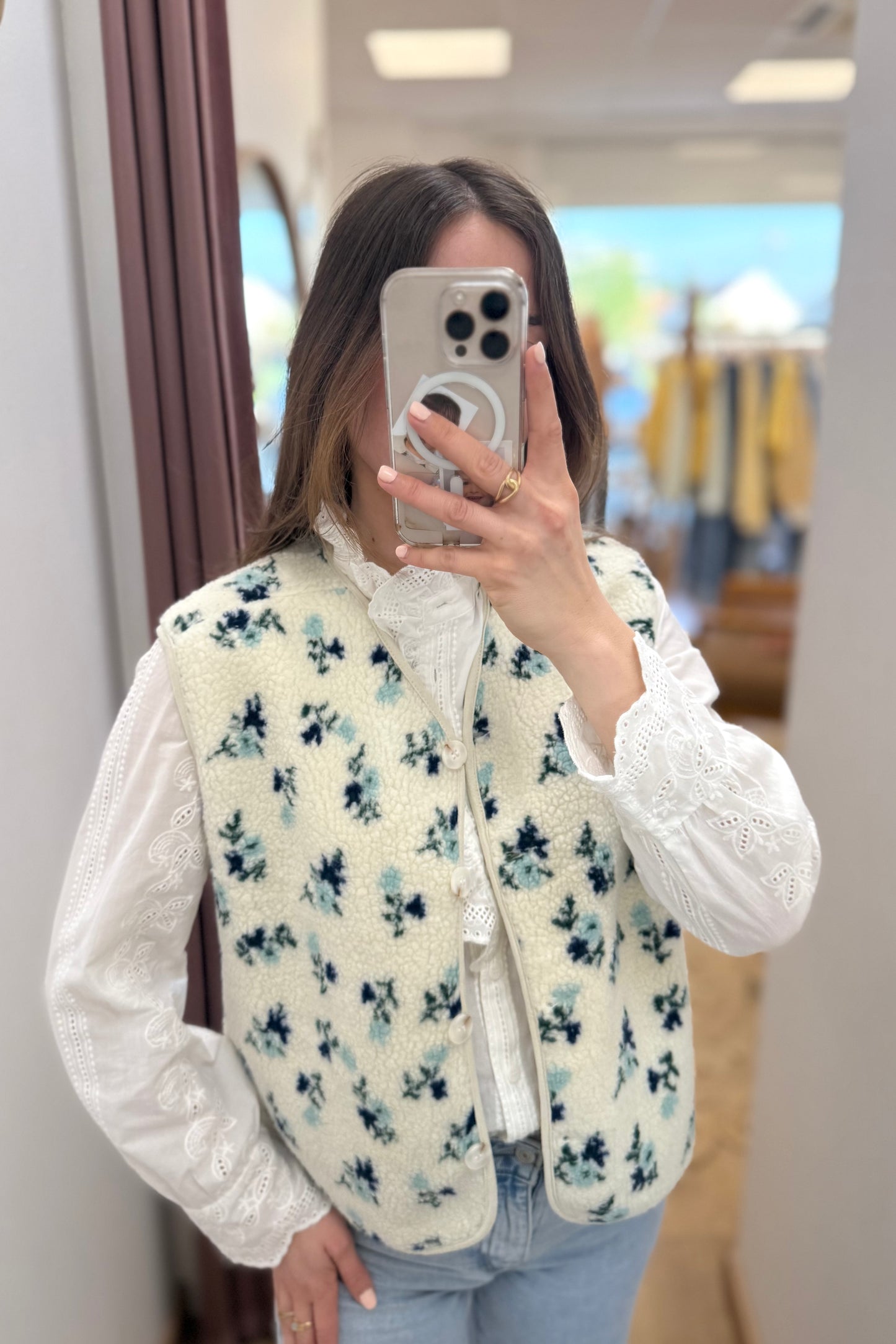 Gilet Marceau bleu