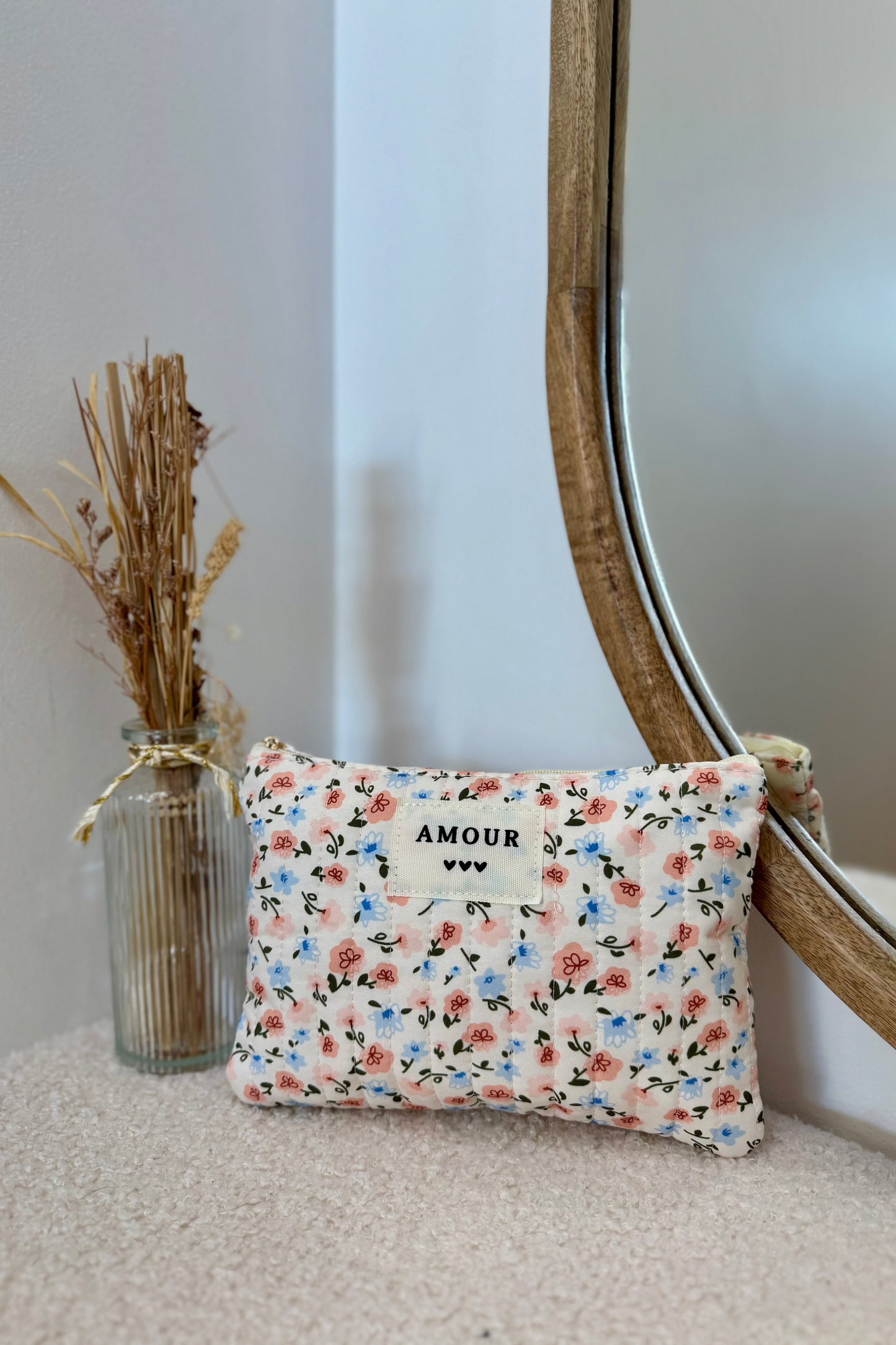 Pochette amour fleurs