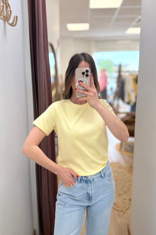 T-shirt Paul jaune clair