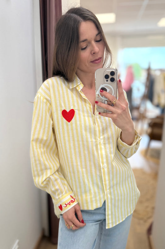 Chemise Enora jaune