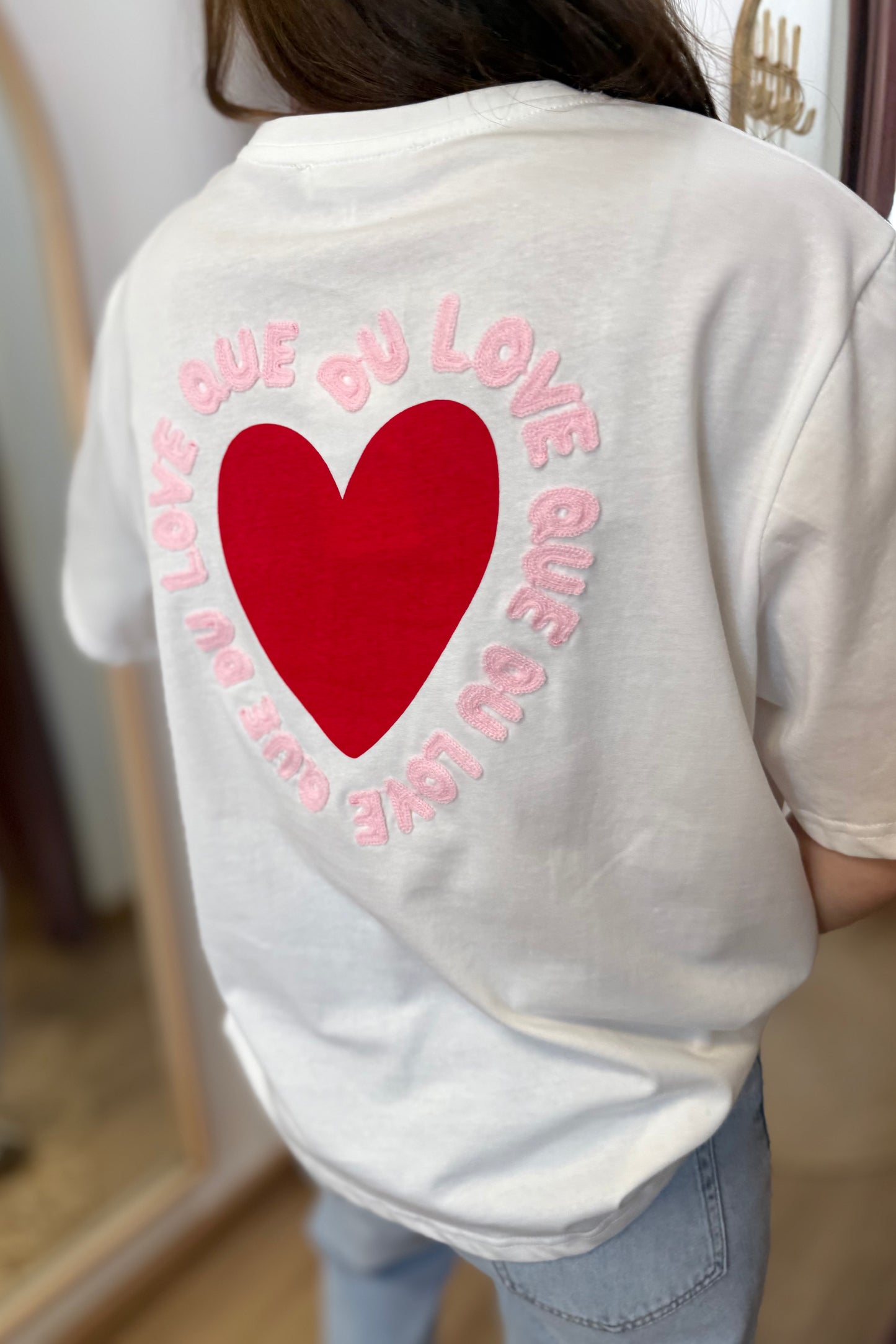 T-shirt QUE DU LOVE