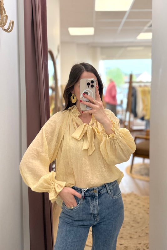 Blouse Carolane jaune