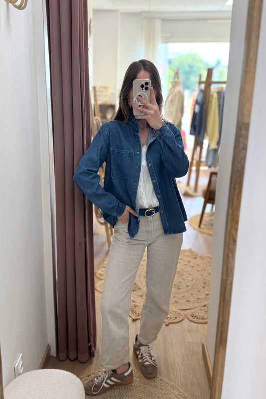 Jean Boy taupe
