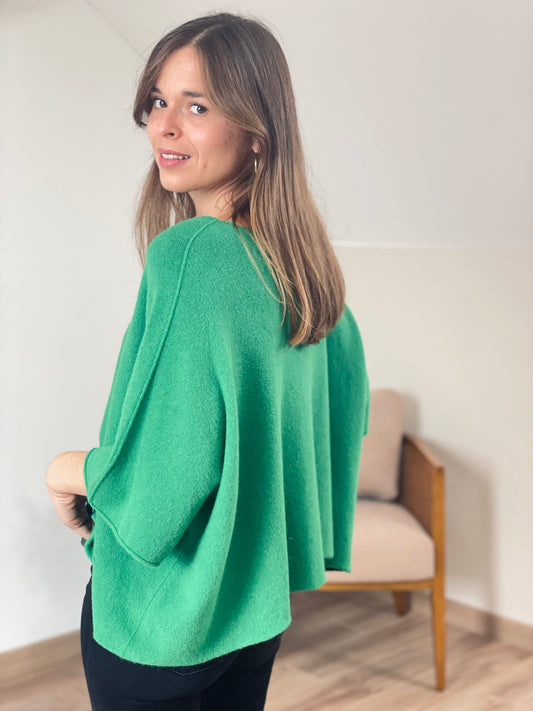 Pull Soan vert émeraude