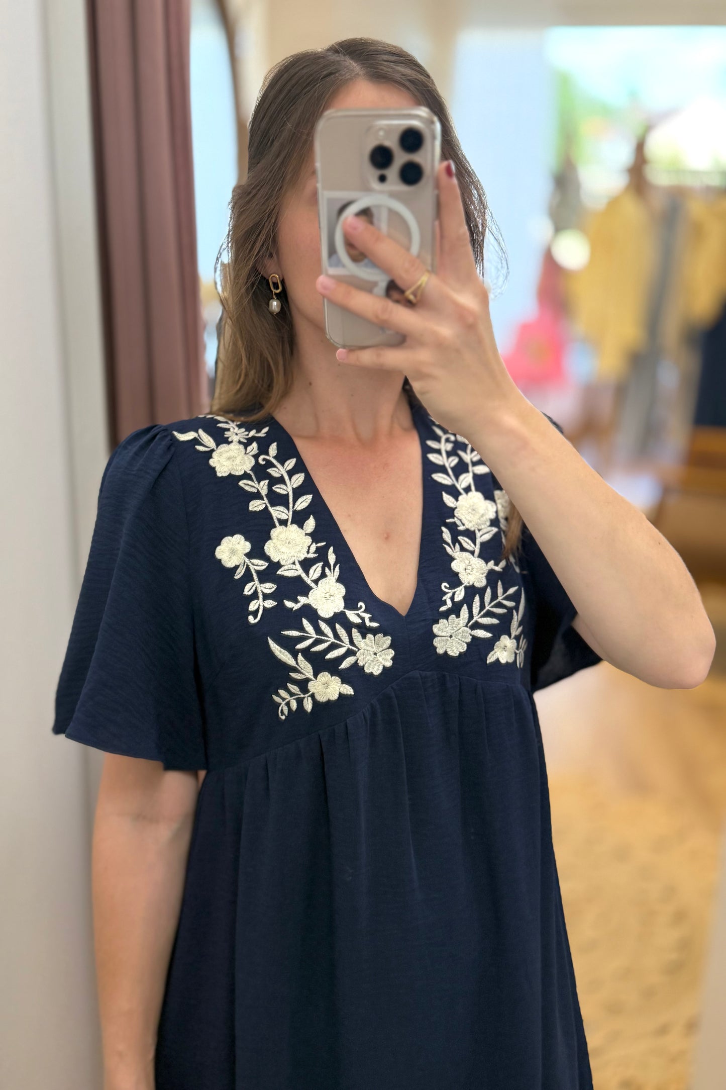 Robe Catalina bleu marine