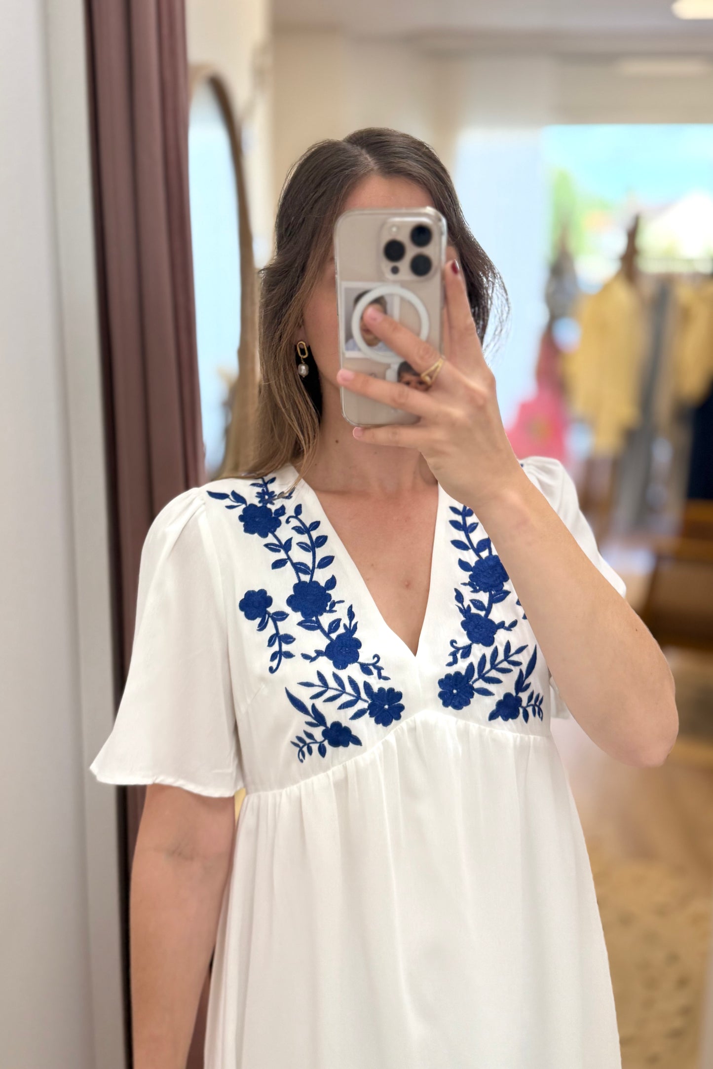 Robe Catalina blanche