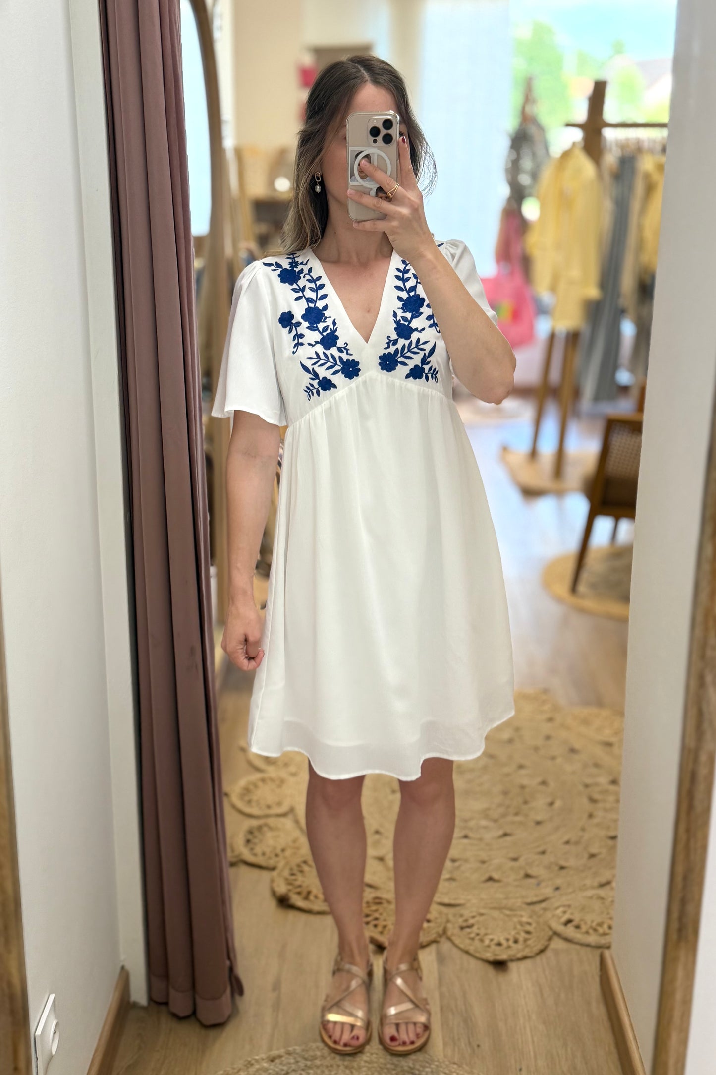 Robe Catalina blanche