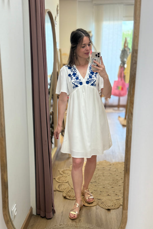 Robe Catalina blanche