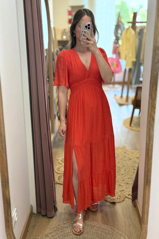 Robe Aurora corail