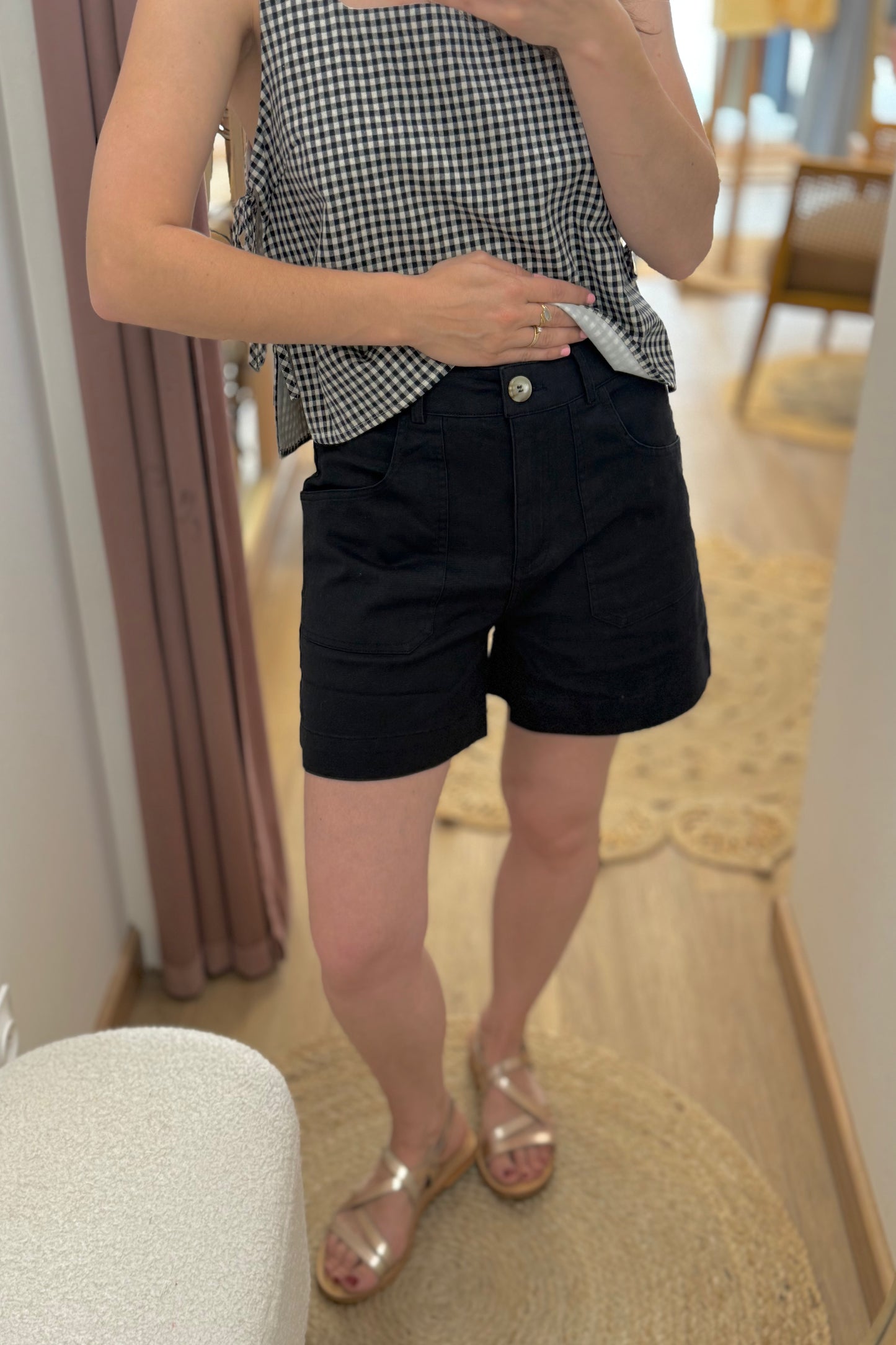 Short Samuel bleu marine