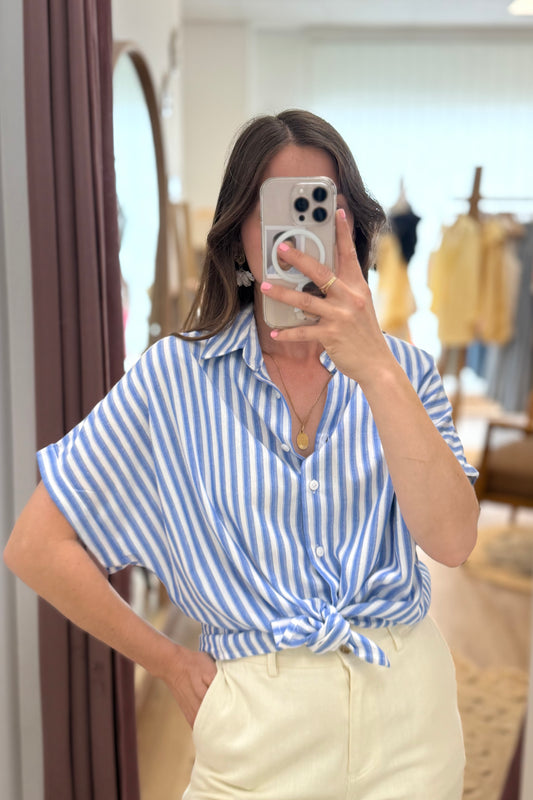 Chemise Isabel bleu