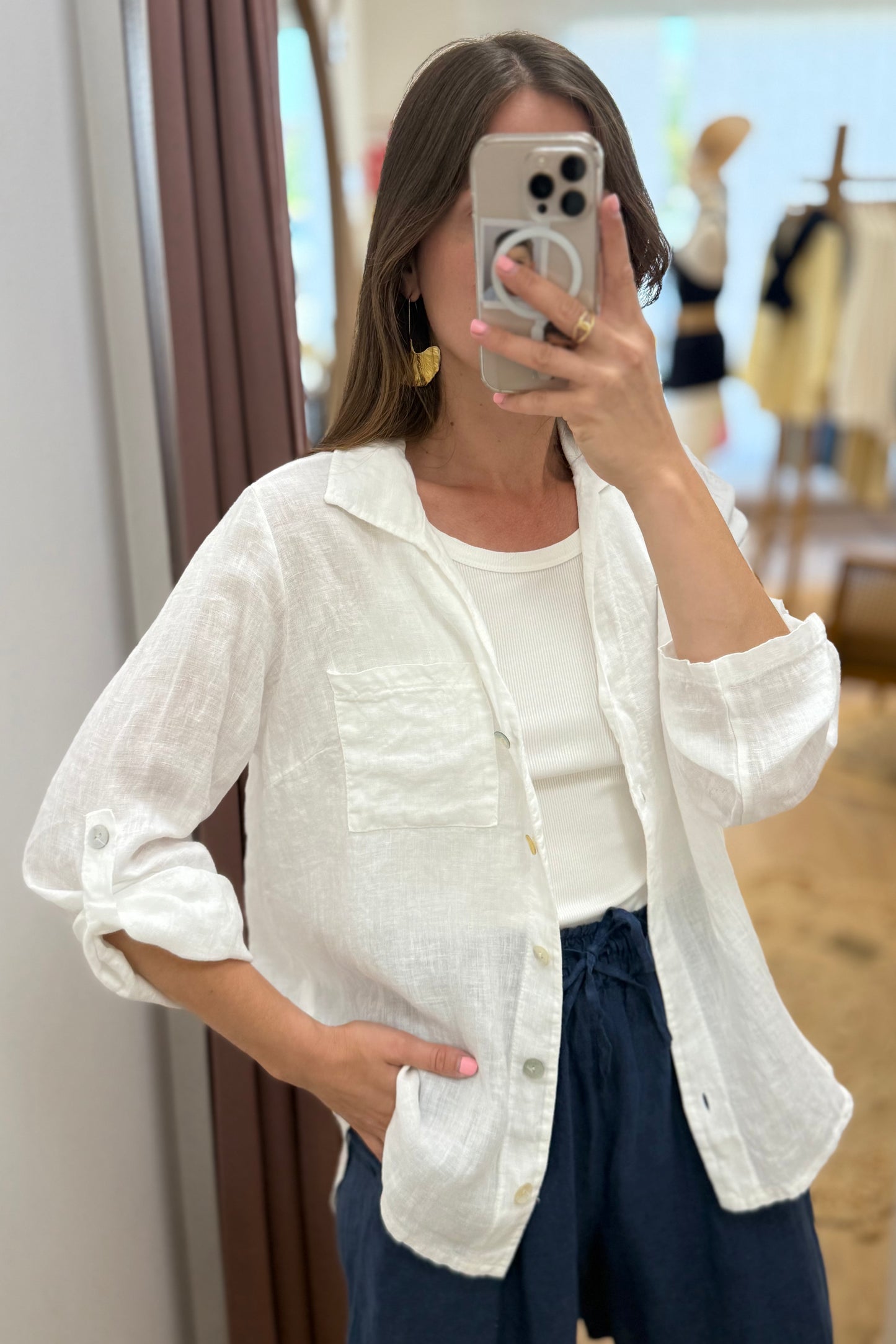 Chemise Thais blanche